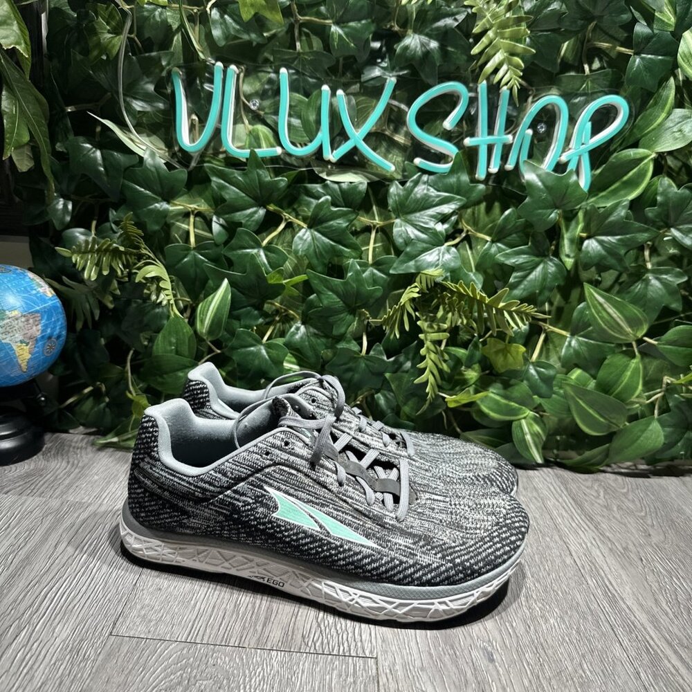 Altra Gray and Teal Running Shoes